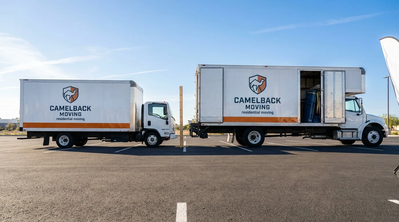 Moving truck size capacity guide in Pikeville